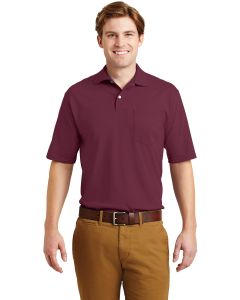JERZEES ®  -SpotShield ™  5.6-Ounce Jersey Knit Sport Shirt with Pocket. 436MP