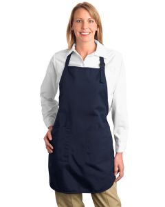 Port Authority® Full-Length Apron with Pockets