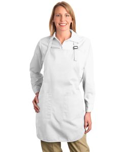 Port Authority® Full-Length Apron with Pockets
