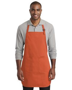 Port Authority® Full-Length Two-Pocket Bib Apron