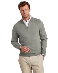 Brooks Brothers® Cotton Stretch 1/4-Zip Sweater