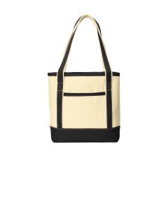 Port Authority® Medium Cotton Canvas Boat Tote