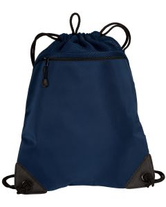 Port Authority® Cinch Pack with Mesh Trim
