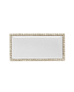 BLG-REC-Gold Frame / Glimmer Pearl Plate