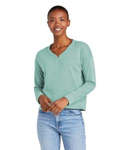District® Women's Perfect Tri ®  Fleece V-Neck Sweatshirt