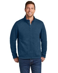 Port Authority® Arc Sweater Fleece Jacket