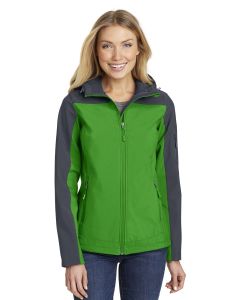 Port Authority® Ladies Hooded Core Soft Shell Jacket