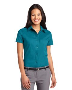 Port Authority® Ladies Short Sleeve Easy Care  Shirt