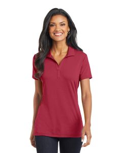 Port Authority® Ladies Cotton Touch ™  Performance Polo