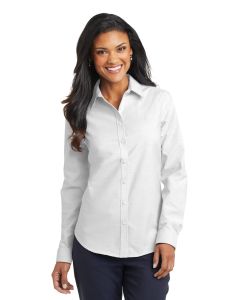 Port Authority® Ladies SuperPro ™  Oxford Shirt