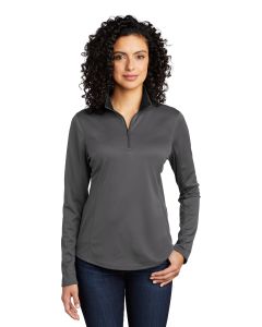 Port Authority Ladies Silk Touch  ™  Performance 1/4-Zip