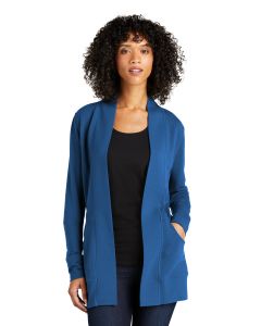 Port Authority® Ladies Microterry Cardigan