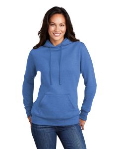 Port & Company® Ladies Core Fleece Pullover Hooded Sweatshirt