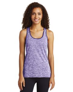 Sport-Tek® Ladies PosiCharge  ®  Electric Heather Racerback Tank