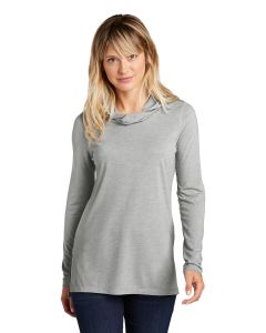 Sport-Tek® Ladies PosiCharge®  Tri-Blend Wicking Long Sleeve Hoodie