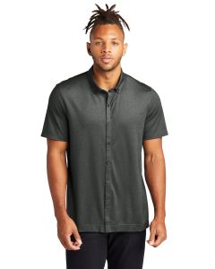 Mercer+Mettle™ Stretch Pique Full-Button Polo MM1006