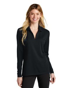 Nike® Ladies Dri-FIT Micro Pique 2.0 Long Sleeve Polo