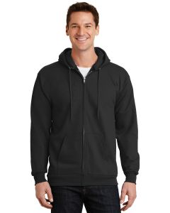 Port & Company® Essential Fleece Full-Zip Hooded Sweatshirt