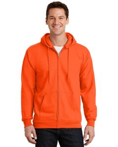 Port & Company® Essential Fleece Full-Zip Hooded Sweatshirt