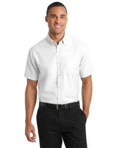 Port Authority® Short Sleeve SuperPro ™  Oxford Shirt
