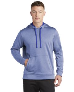 Sport-Tek® PosiCharge  ®  Sport-Wick  ®  Heather Fleece Hooded Pullover
