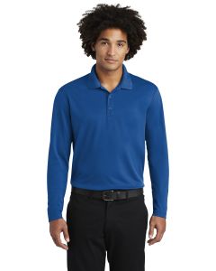 Sport-Tek® PosiCharge  ®  RacerMesh  ®  Long Sleeve Polo