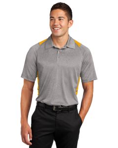 Sport-Tek® Heather Colorblock Contender ™  Polo
