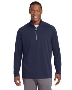 Sport-Tek® Sport-Wick ®  Textured 1/4-Zip Pullover
