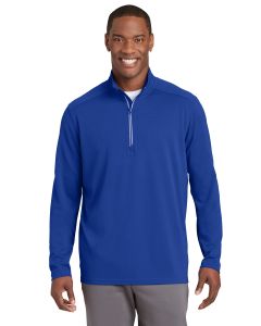 Sport-Tek® Sport-Wick ®  Textured 1/4-Zip Pullover