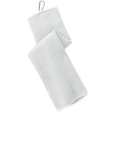 Port Authority® Waffle Microfiber Golf Towel