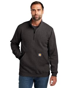 Carhartt® Midweight 1/4-Zip Mock Neck Sweatshirt